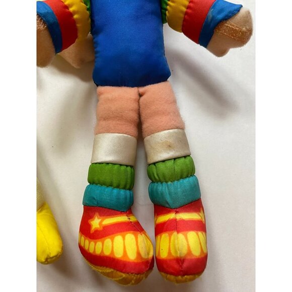 1983 Rainbow Brite Color Kids Dolls Patty O Green Canary Yellow Set of Three - Picture 7 of 8
